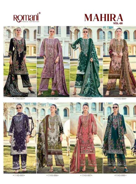 Romani Mahira Vol 8 Dress materials manufacturer in India - wholesale export